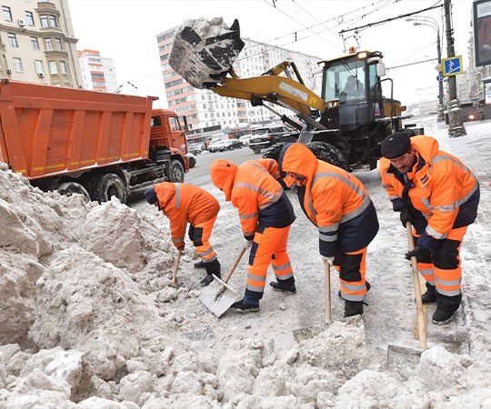 Уборка снега в Улан-Удэ и  Республике Бурятия